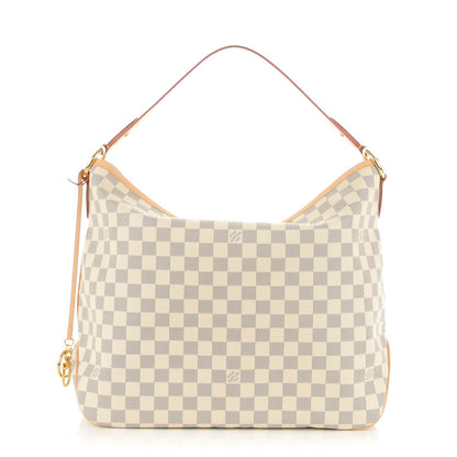 Louis Vuitton Damier Azur Delightful MM Pink 1 of 8
