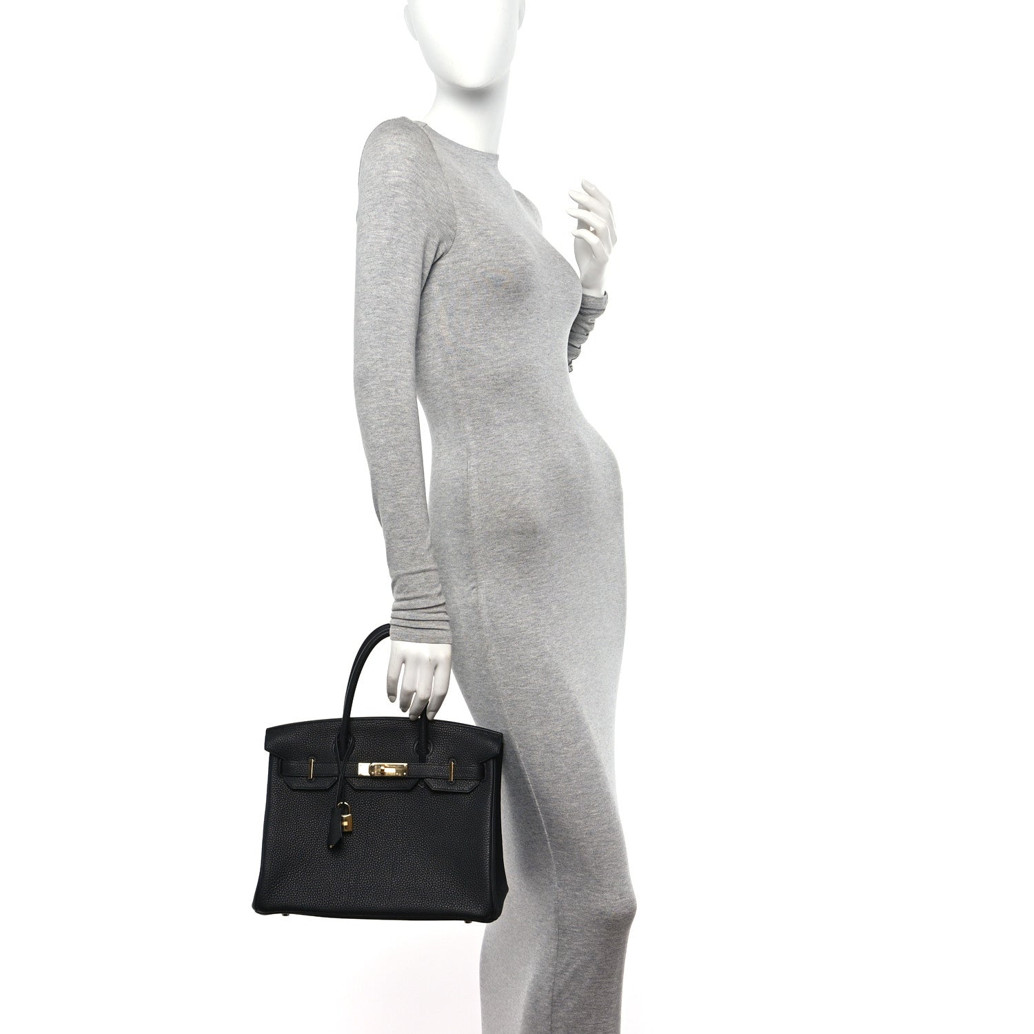 Hermes Togo Birkin 30 Black 2 of 11