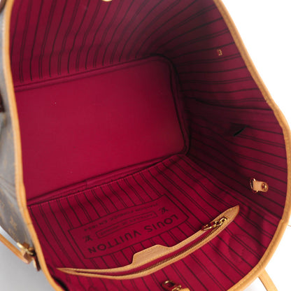 Louis Vuitton Monogram Neo Neverfull MM Fuchsia 6 of 12