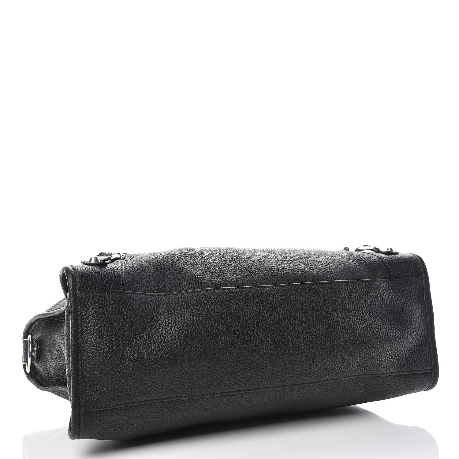 Balenciaga Vibrato Calfskin Classic Silver Hardware City Black 4 of 14