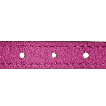 Hermes Swift Epsom 13mm Belt Strap 80 32 Magnolia Rouge Casaque 5 of 7
