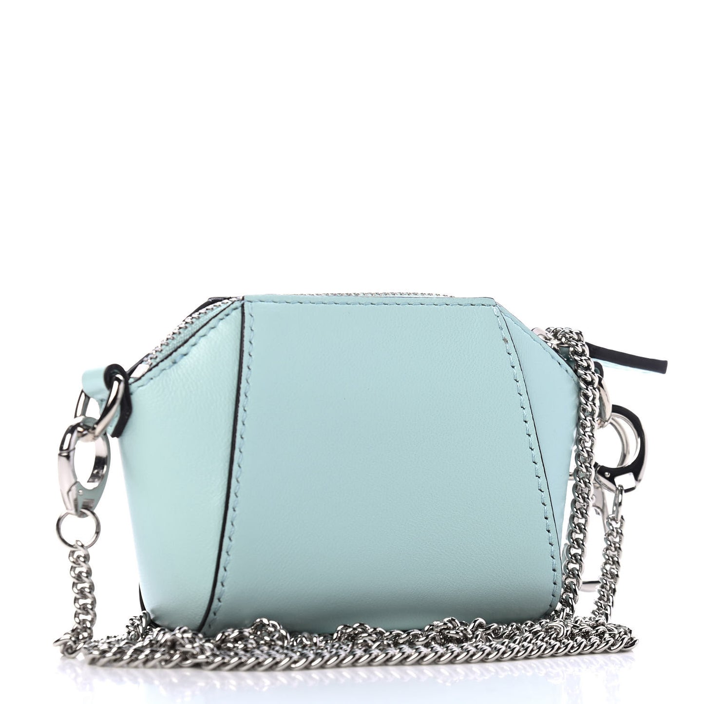 Lambskin Baby Antigona Acqua Marine