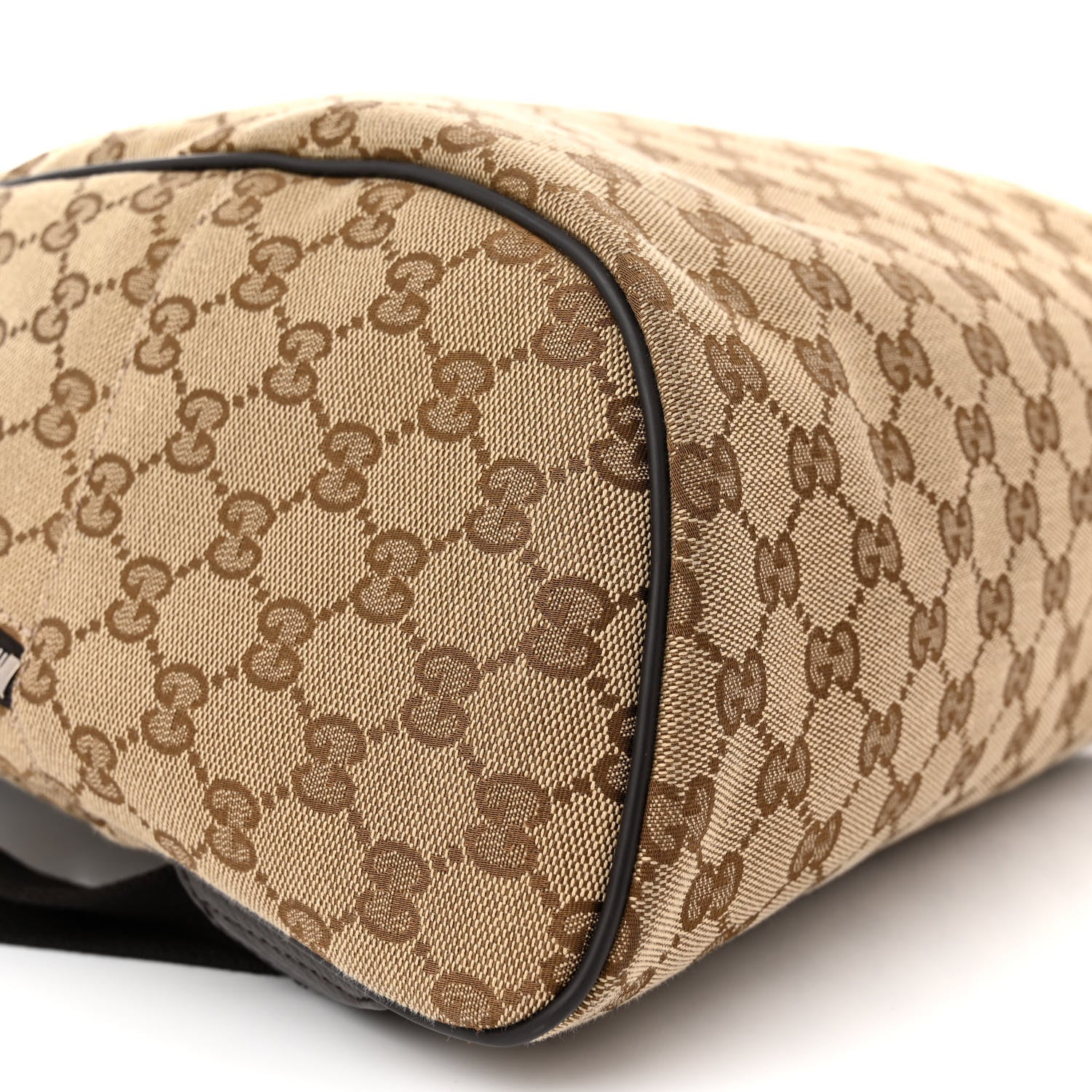 Gucci Monogram Travel Backpack Dark Brown 9 of 13