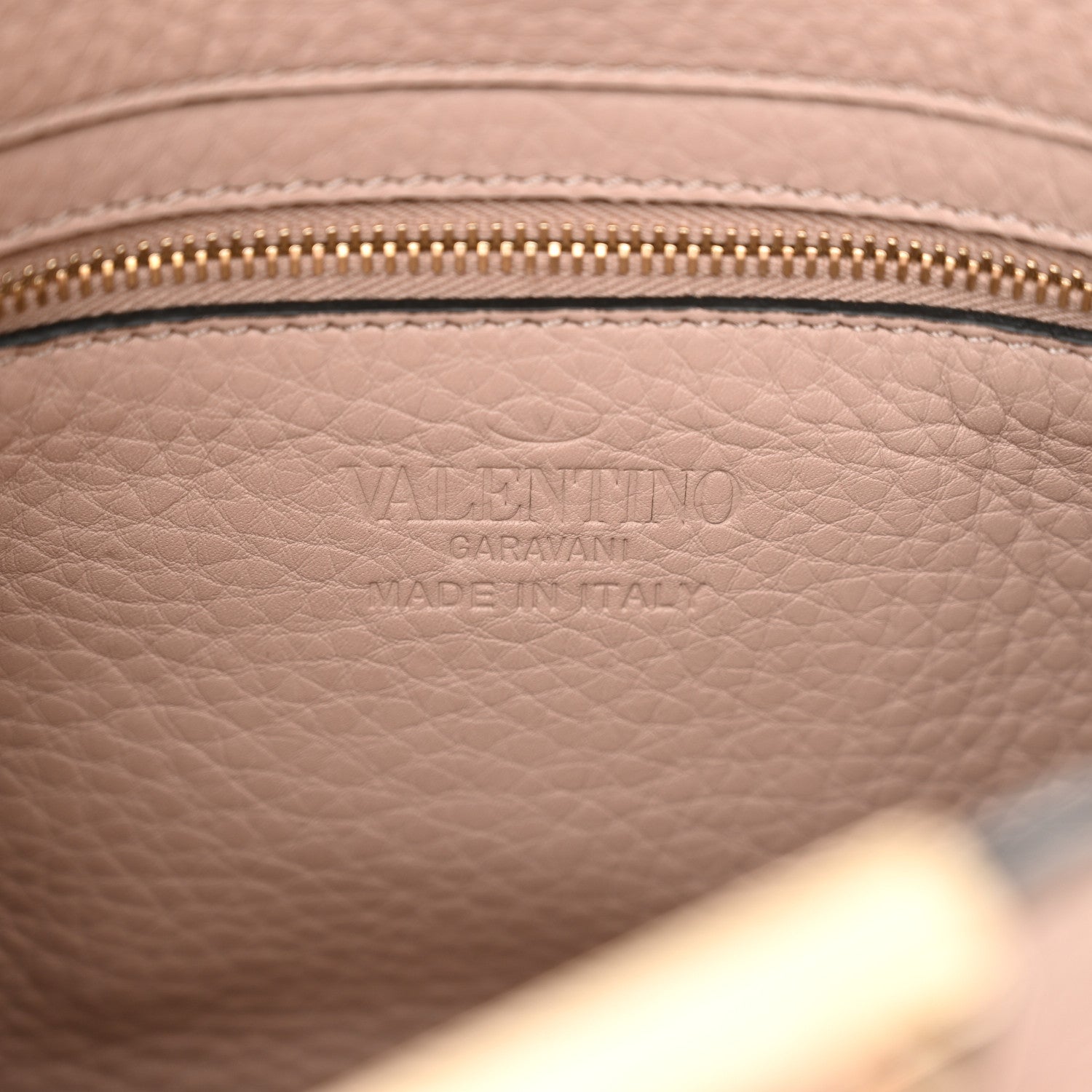 Valentino Garavani Pebbled Calfskin Mini Rockstud Flip-Lock Messenger Bag Poudre 6 of 11