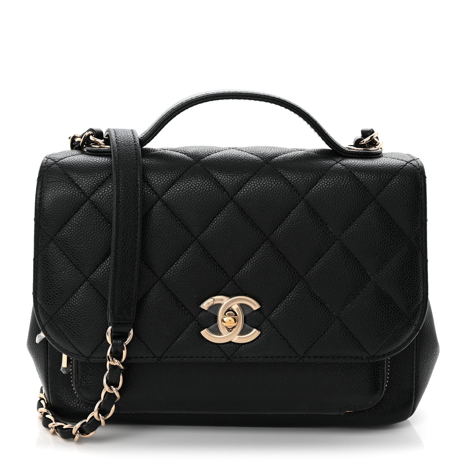 Chanel Caviar Quilted Medium Business Affinity Flap Black 1 of 11