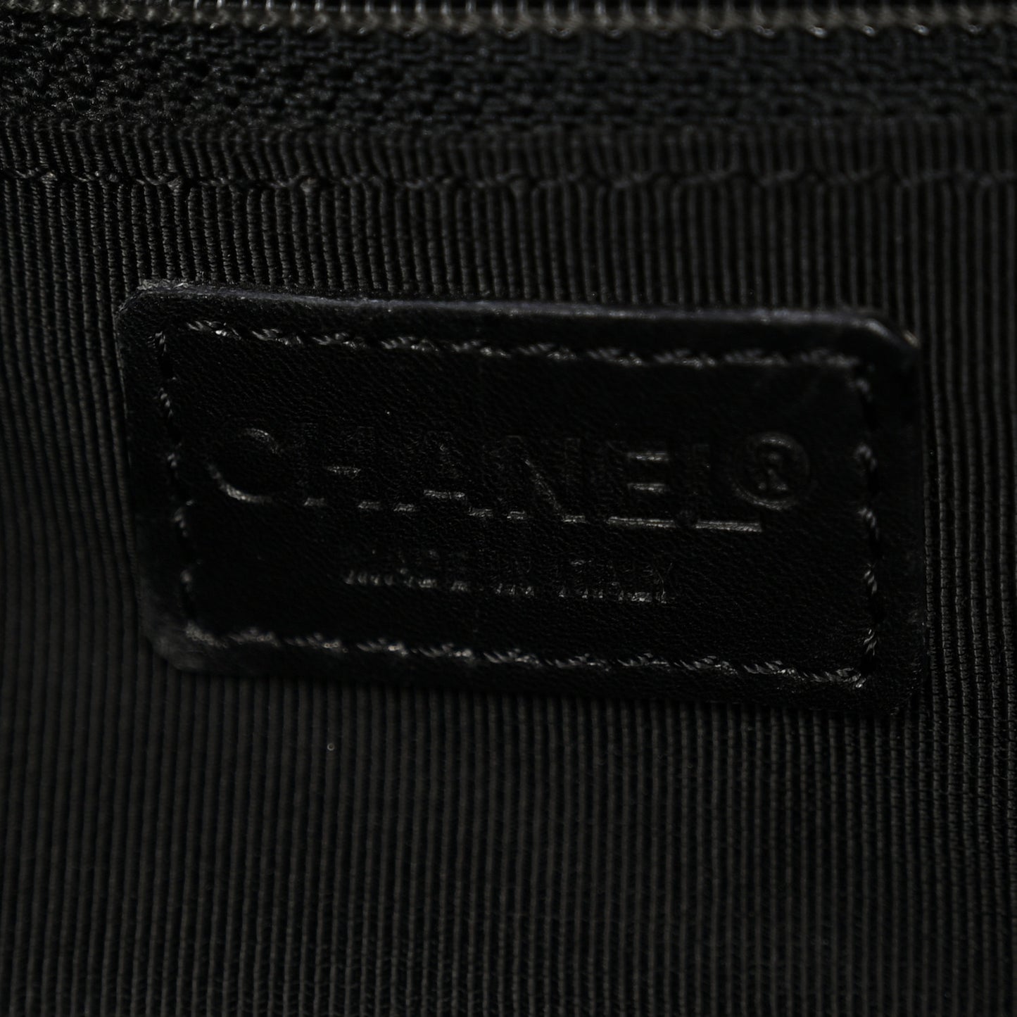 Suede Stitched Hobo Black