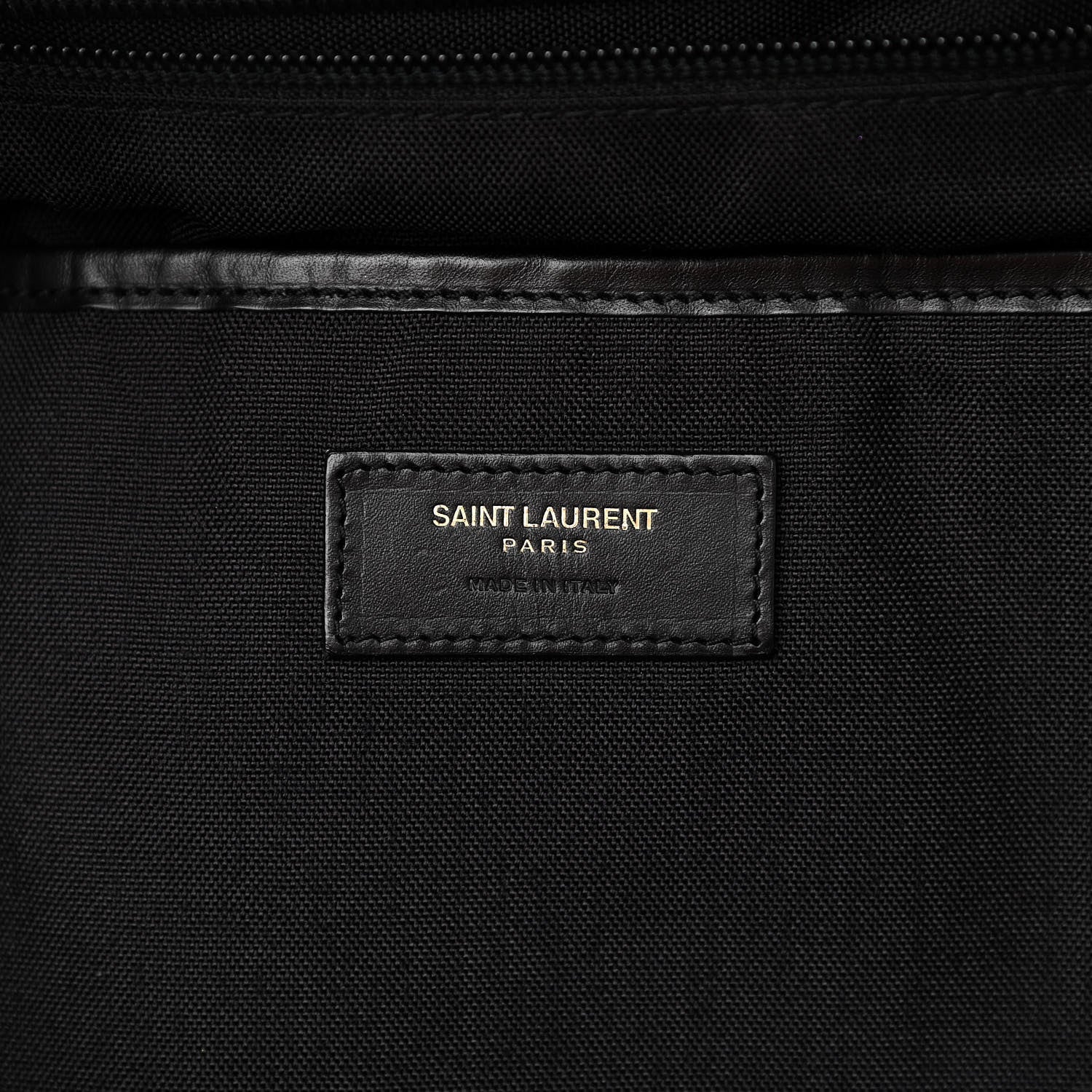 Saint Laurent Nylon Classic Hunting Backpack Black 7 of 18