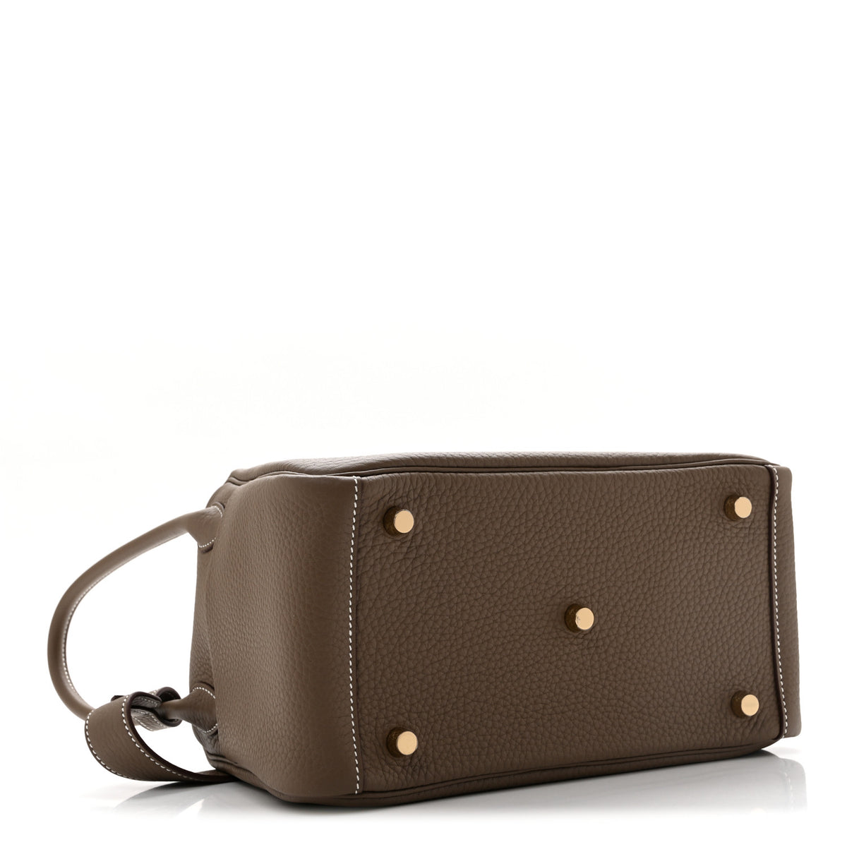 Hermes Taurillon Clemence Lindy 26 Etoupe 7 of 21