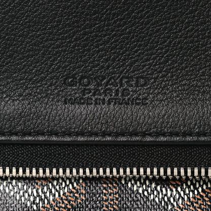 Goyard Goyardine Sainte Marie Soft Clutch Black 6 of 7