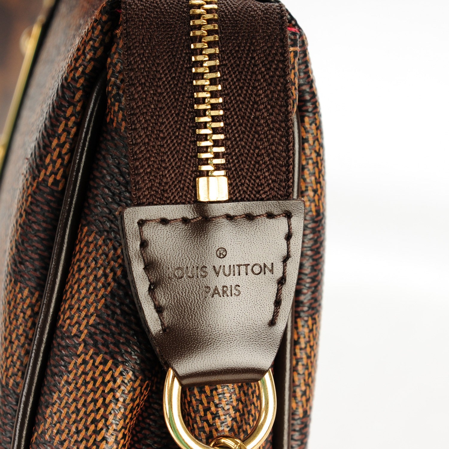 Louis Vuitton Damier Ebene Eva Clutch 8 of 8