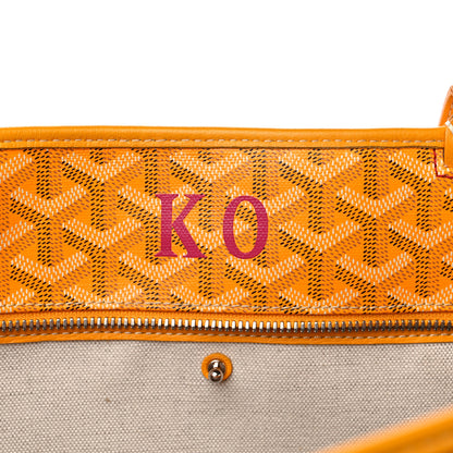 Goyard Goyardine Artois MM Yellow 6 of 16