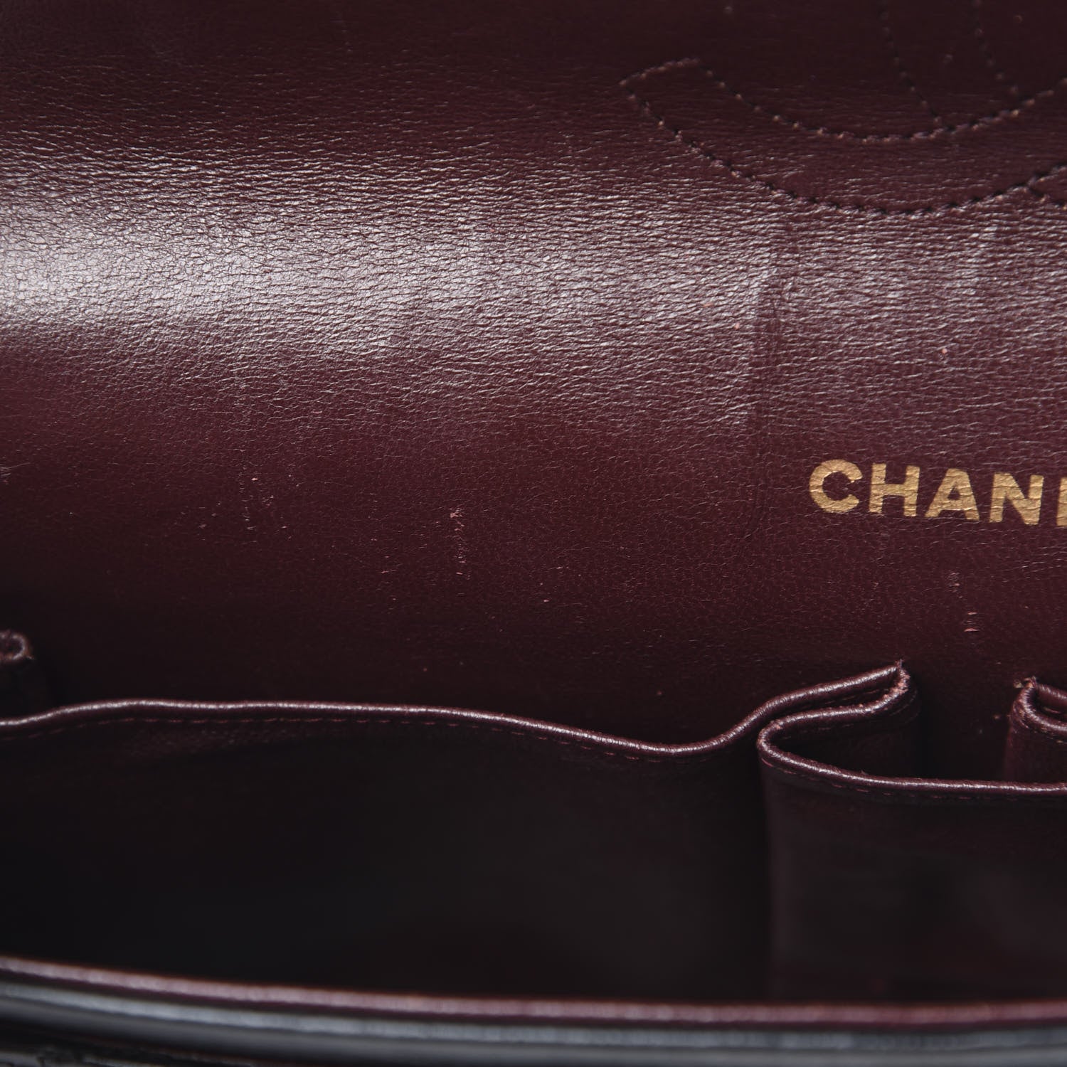 Chanel Lambskin Quilted Medium Double Flap Black 12 of 22