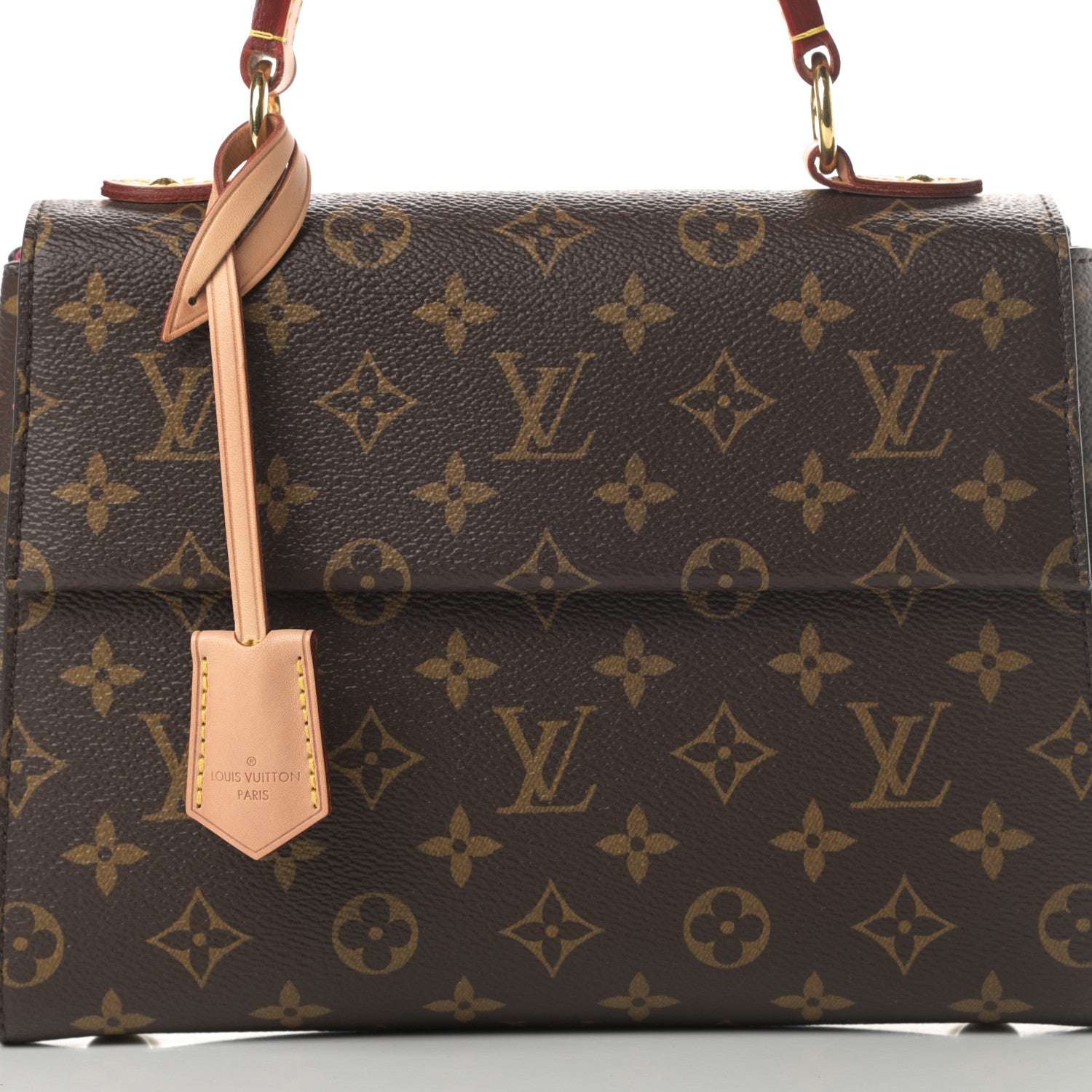 Louis Vuitton Monogram Cluny BB Bordeaux Fuchsia 8 of 10
