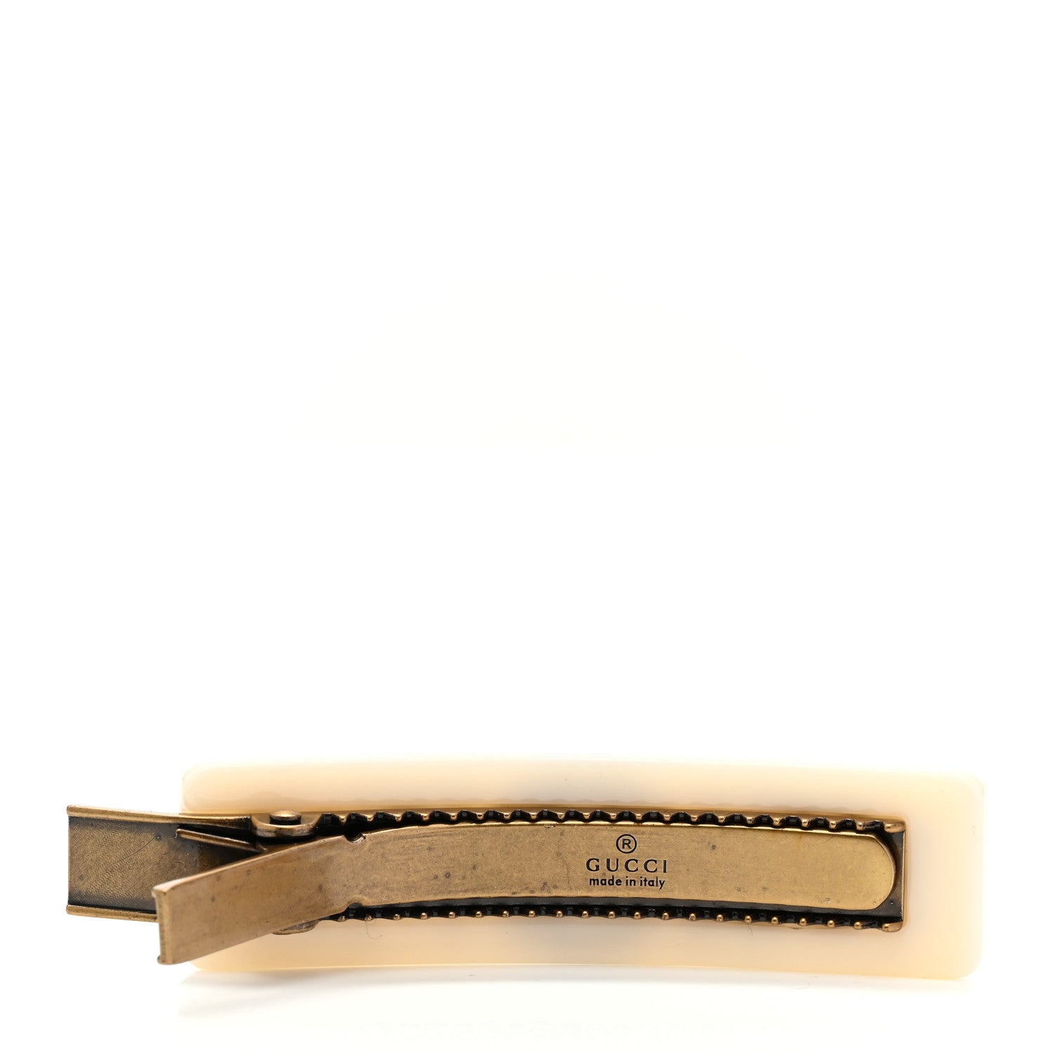 Gucci Resin Crystal Embellished GG Hair Clip Multicolor 3 of 4