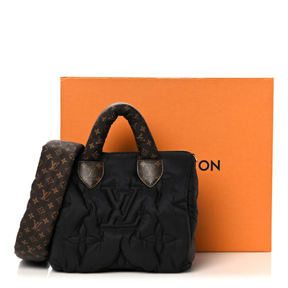 Louis Vuitton Econyl Mini Monogram Pillow Speedy Bandouliere 25 Black 9 of 9
