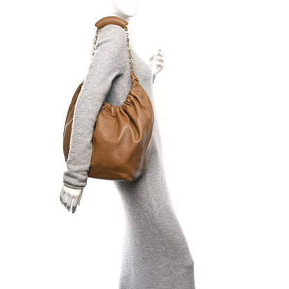 Loewe Mellow Nappa Medium Squeeze Bag Oak 2 of 9
