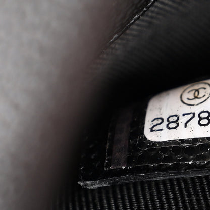 Chanel Caviar Quilted Medium Golden Class Pouch Black 8 of 10