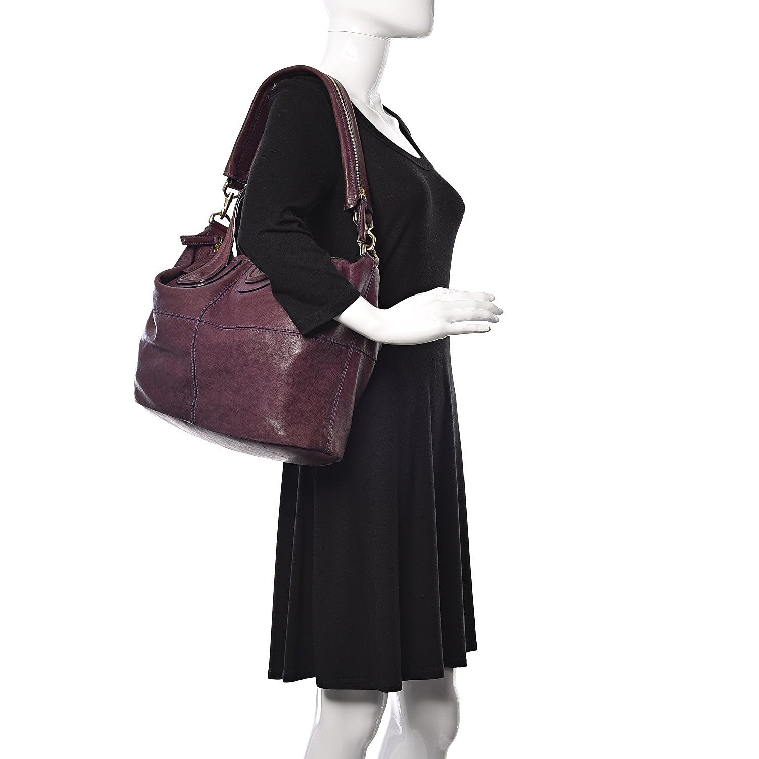 Givenchy Lambskin Medium Nightingale Aubergine 2 of 17