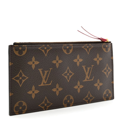 Louis Vuitton Monogram Felicie Chain Wallet Zippered Insert Fuchsia 2 of 6