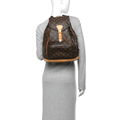 Louis Vuitton Monogram Montsouris GM Backpack 2 of 12