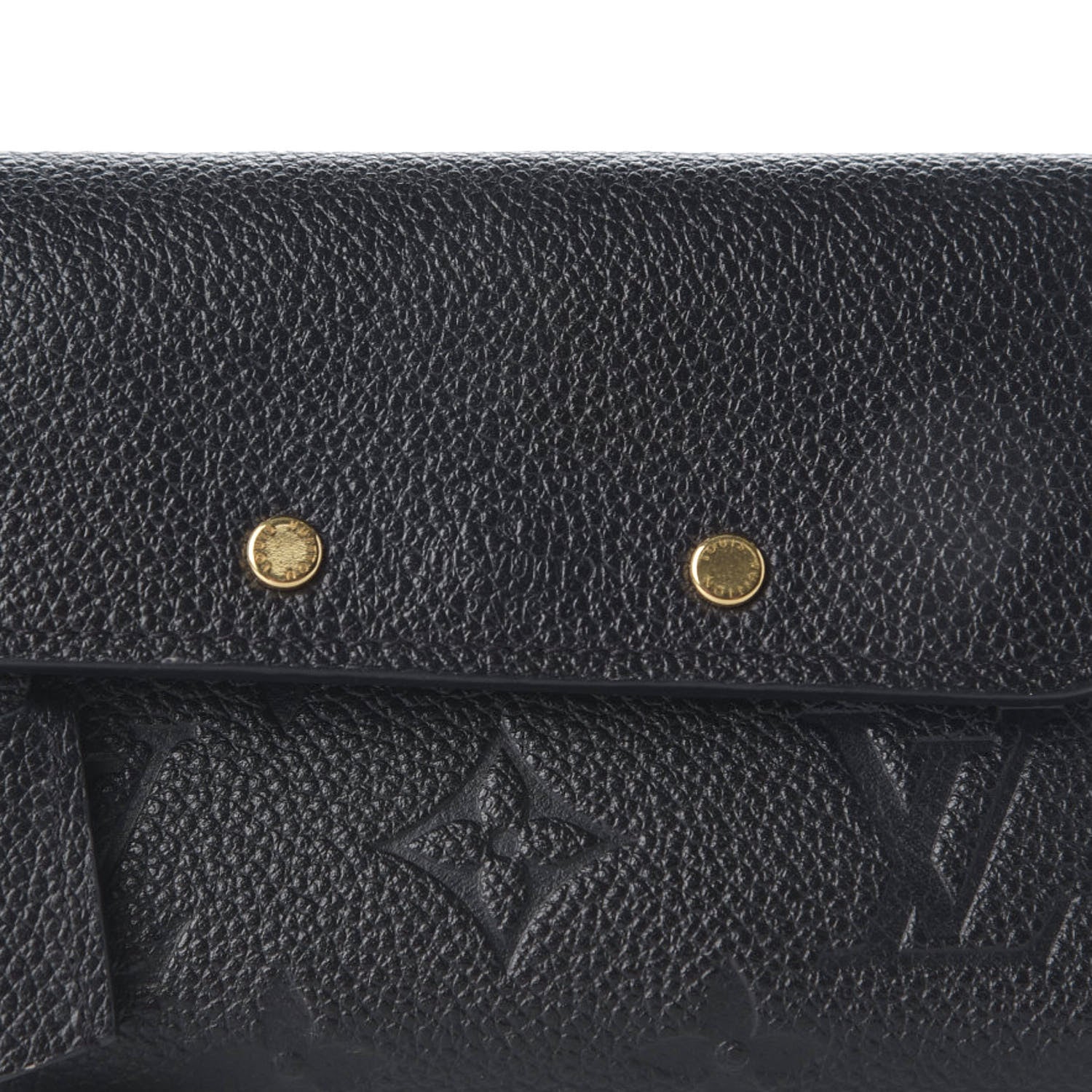 Louis Vuitton Empreinte Pont-Neuf Compact Wallet Black 7 of 10