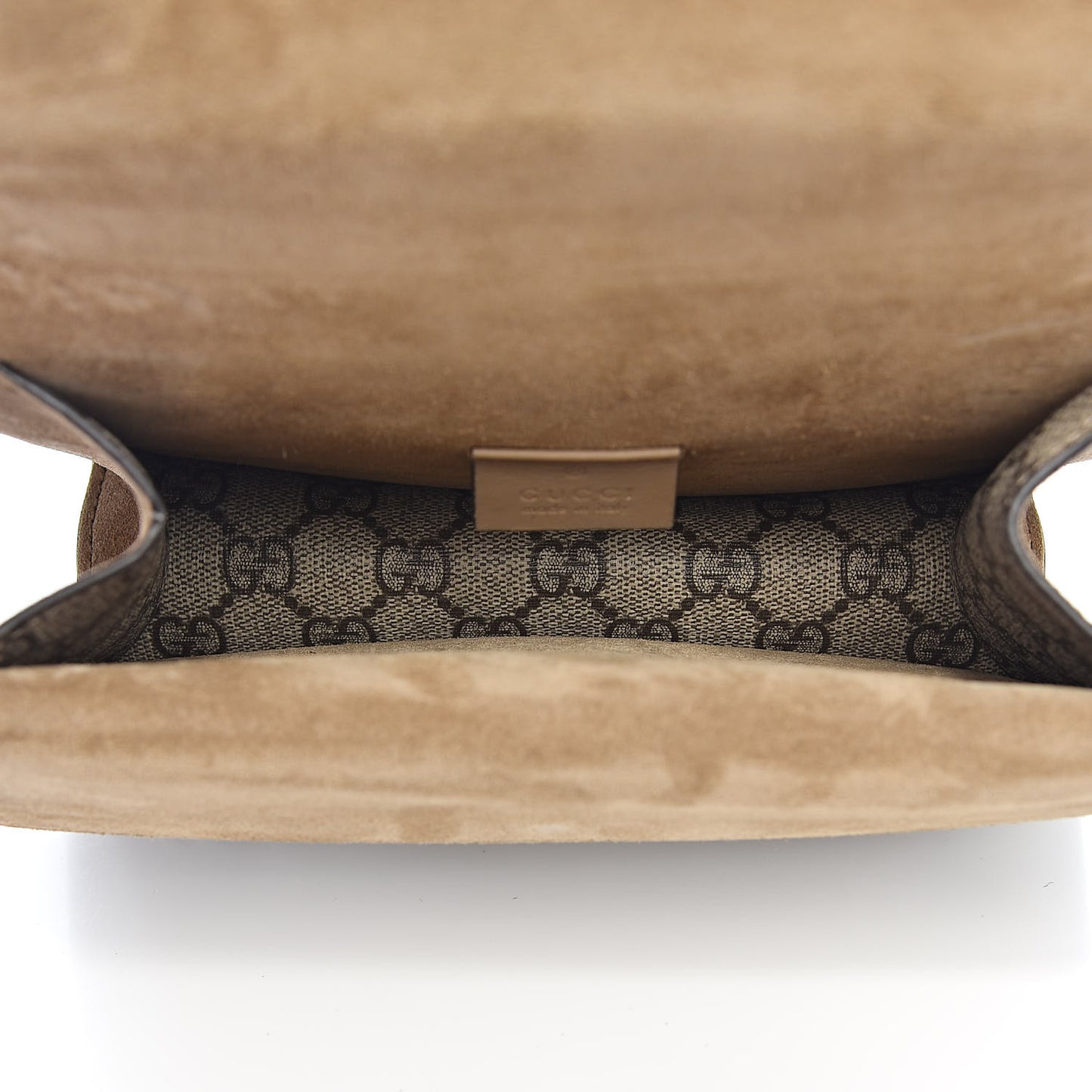 GG Supreme Monogram Mini Dionysus Shoulder Bag Taupe