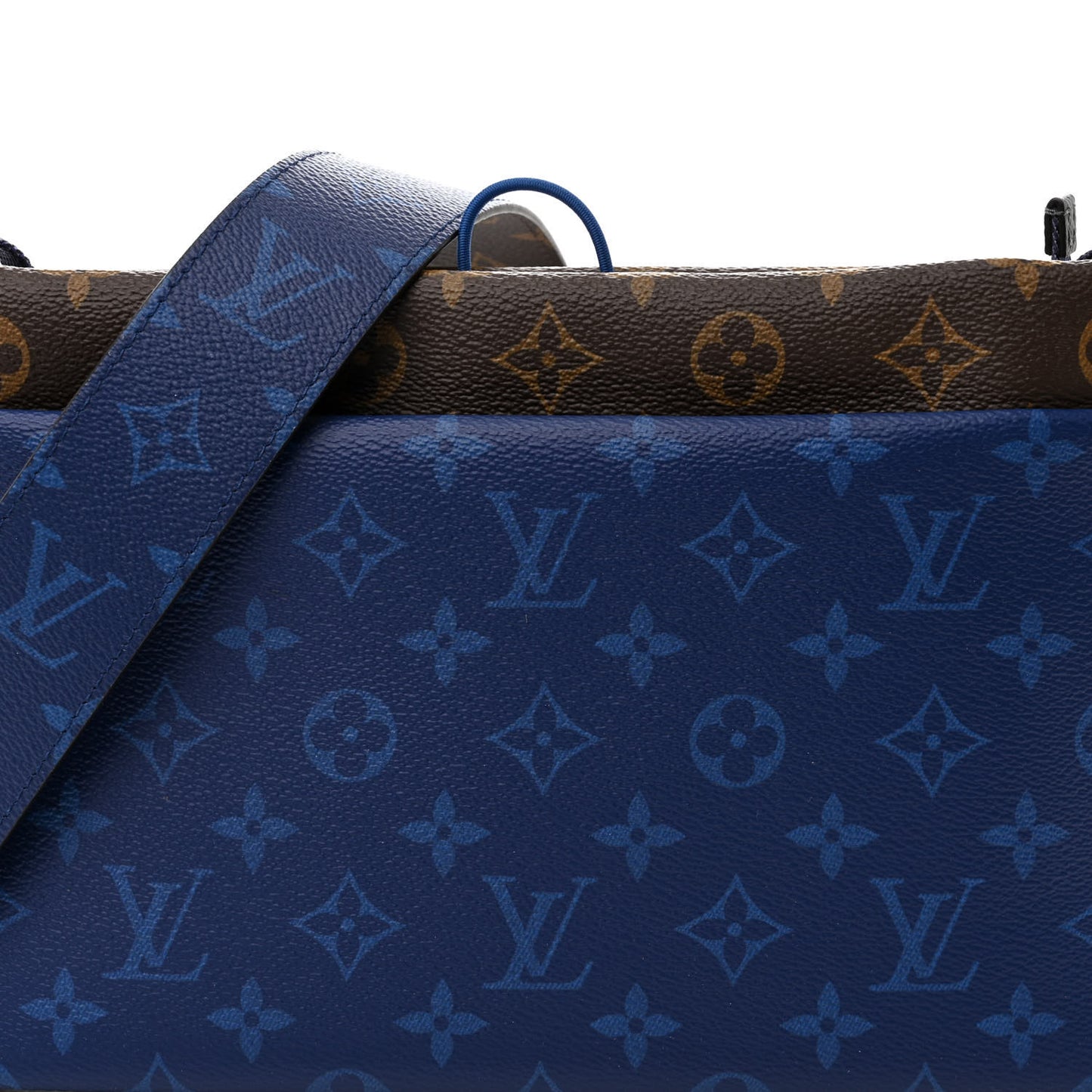 Monogram Small Outdoor Pouch Pacific Blue