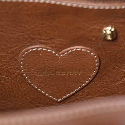Mulberry Natural Leather Cara Delevigne Convertible Satchel Oak 8 of 12