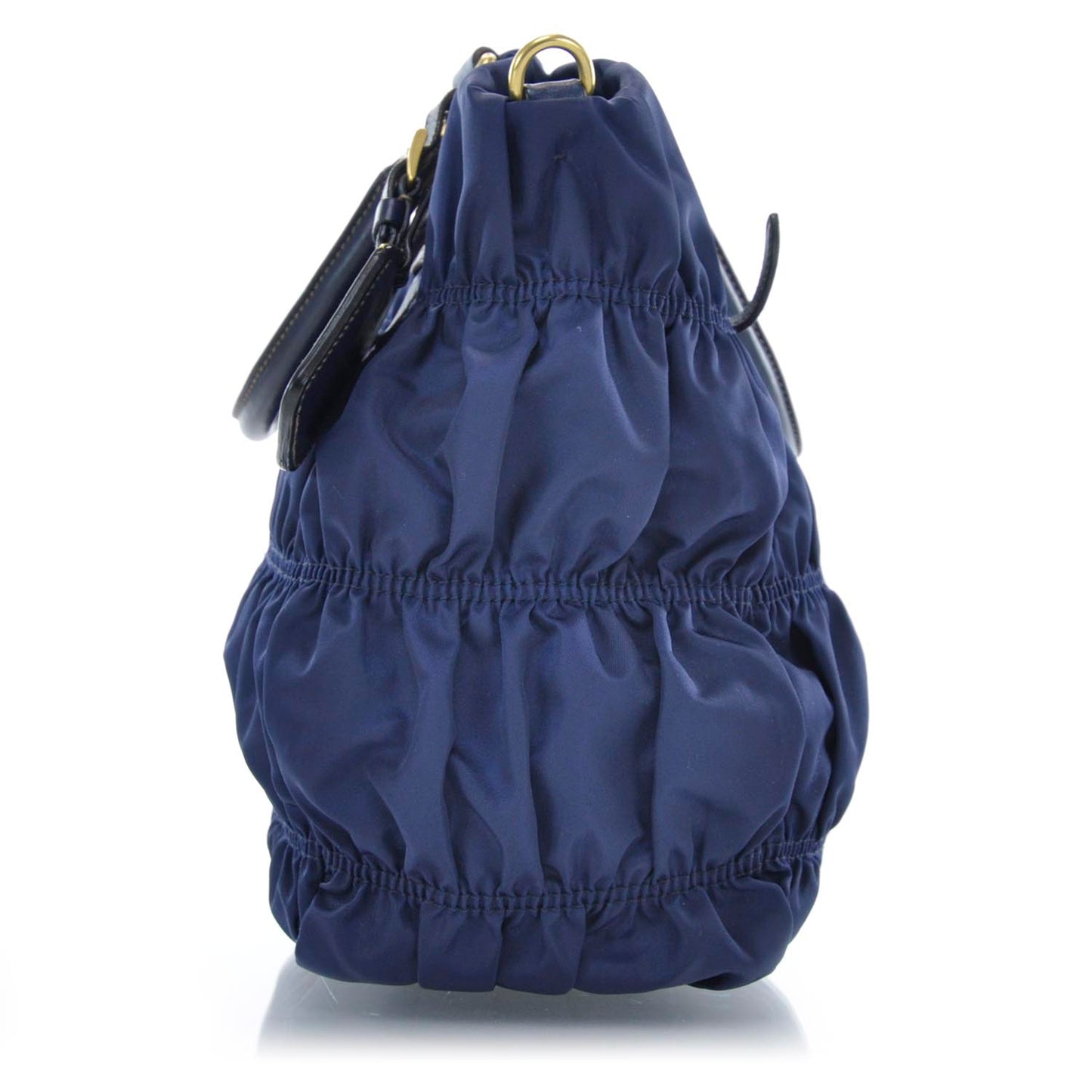 Tessuto Nylon Gaufre Tote Blue