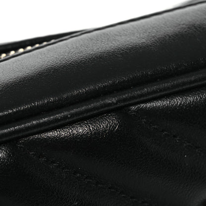 Saint Laurent Calfskin Matelasse Monogram Lou Belt Bag Black 16 of 16