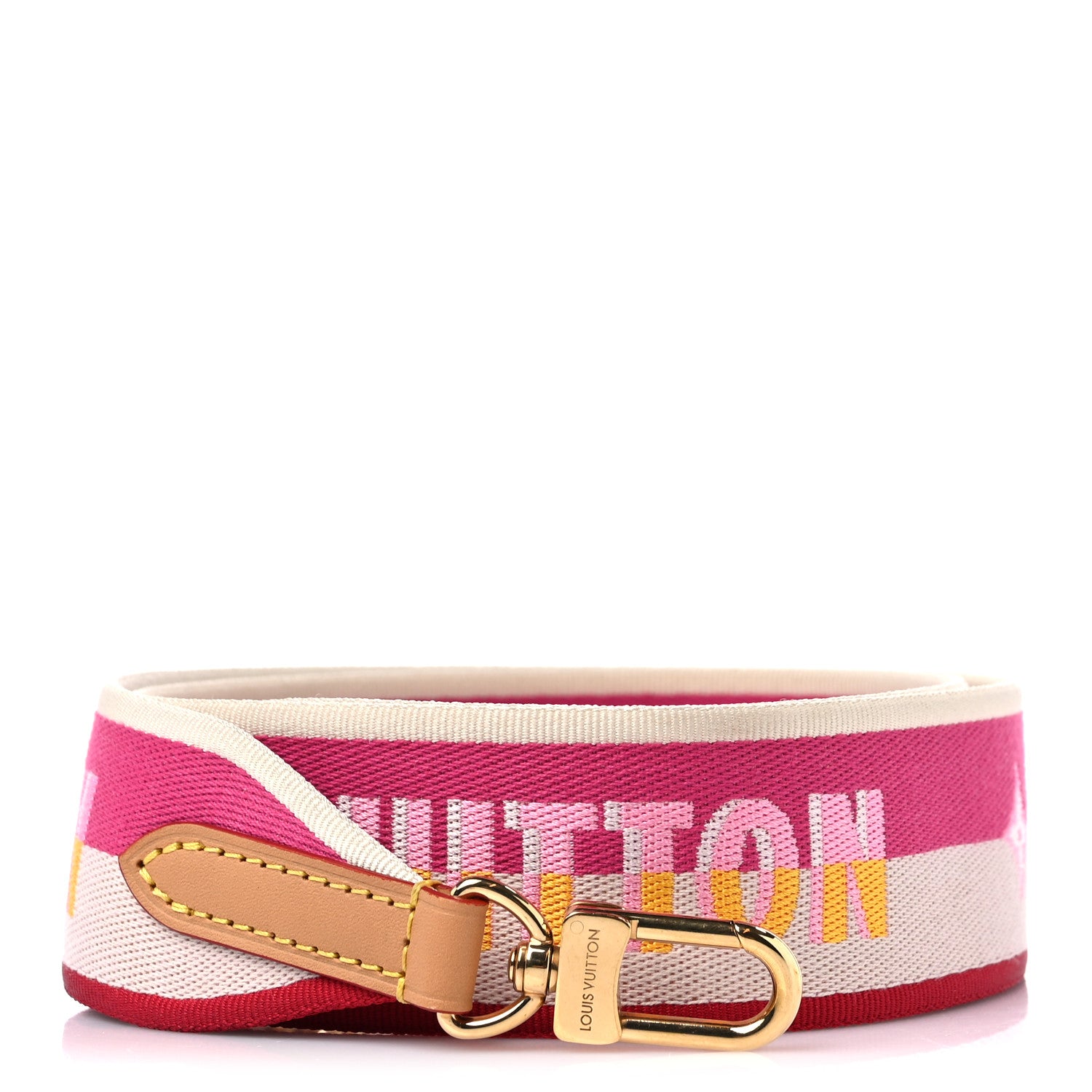 Louis Vuitton Jacquard Speedy Bandouliere 20 Shoulder Strap Fuchsia 1 of 4