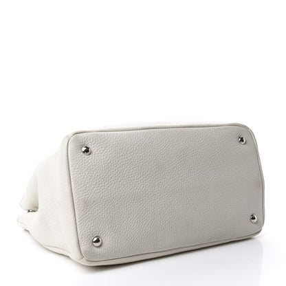 Prada Vitello Daino Tote Talco 5 of 13