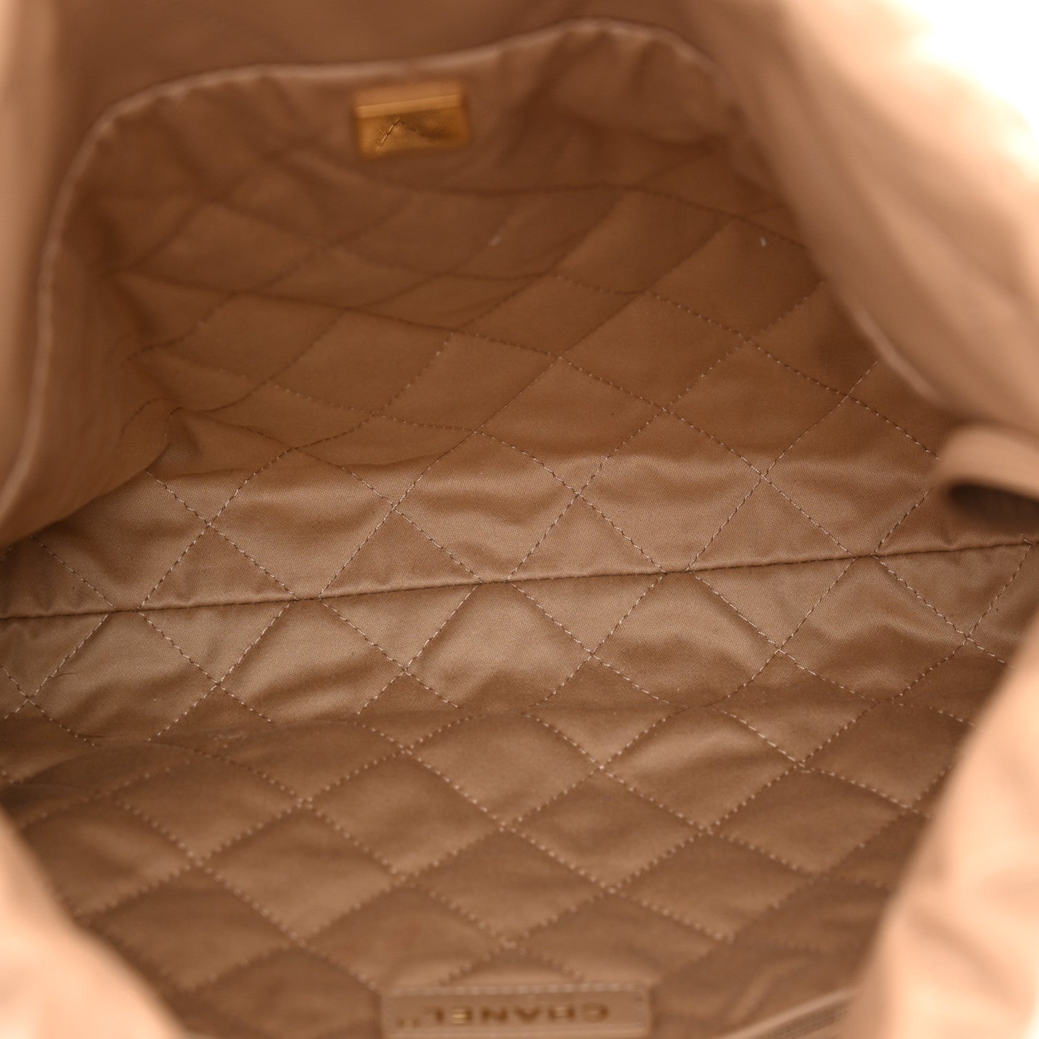 Chanel Shiny Calfskin Quilted Small Chanel 22 Beige 6 of 12