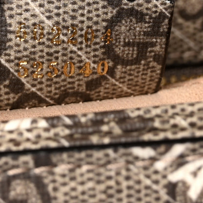 Gucci X BALENCIAGA GG Supreme Monogram Logo Print Horsebit 1955 Shoulder Bag Beige Ebony 7 of 10