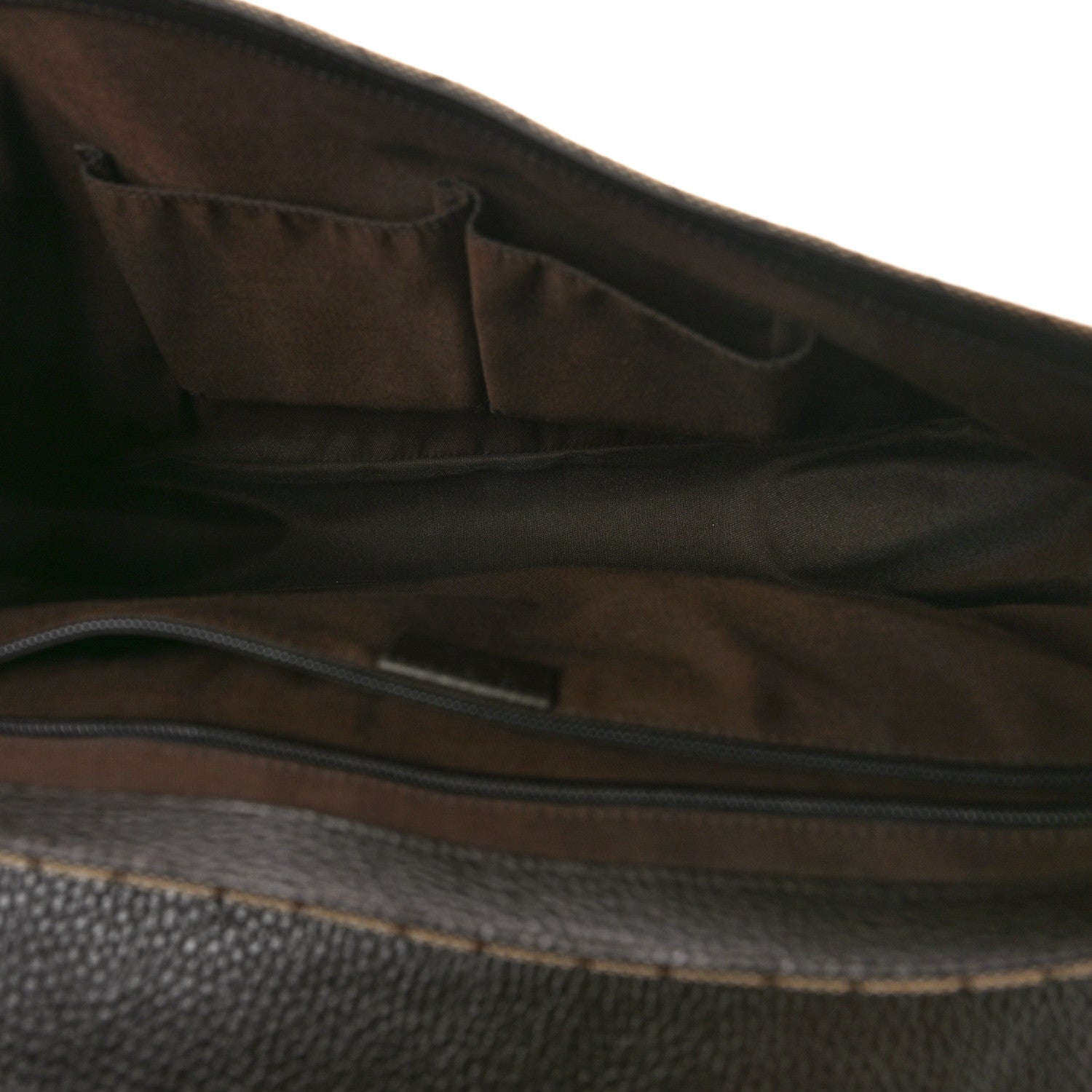 Gucci Monogram Large Flap Messenger Bag Beige Dark Brown 5 of 10