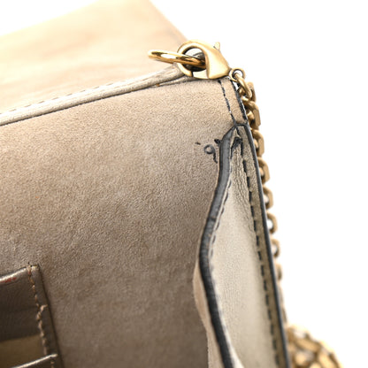 Christian Dior Metallic Calfskin Mini J'Adior Wallet On Chain Pouch Gold 12 of 15