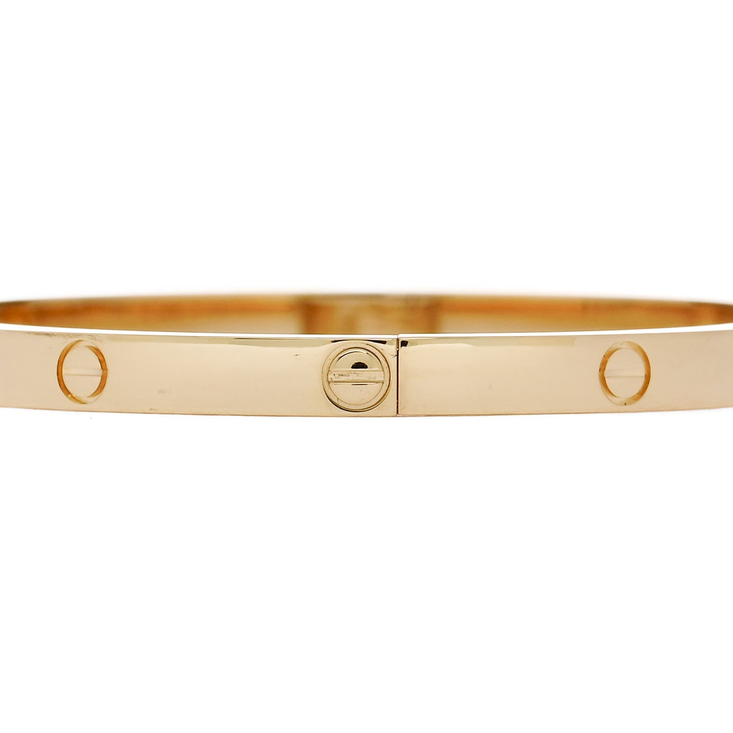 Cartier 18K Yellow Gold Small LOVE Bracelet 15 5 of 8