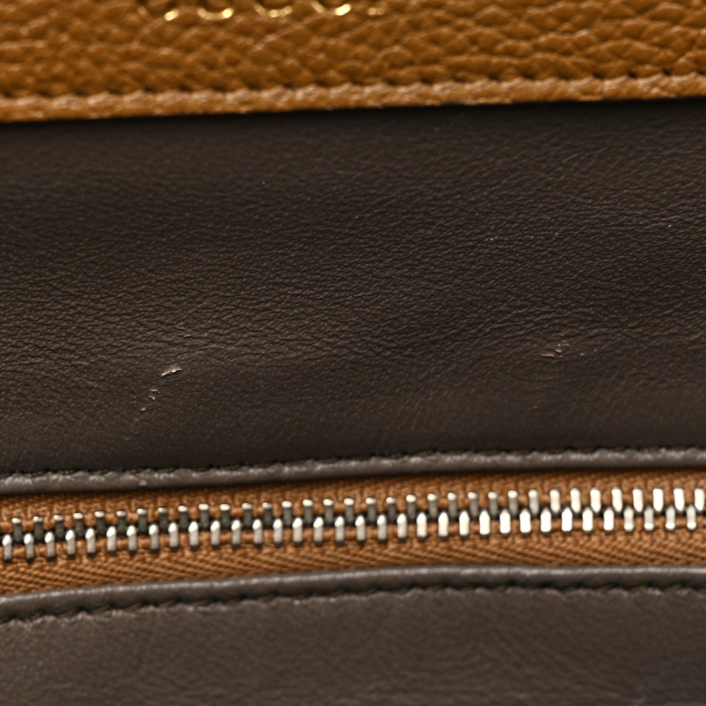 Grainy Calfskin Medium Zumi Top Handle Bag Friky Taupe