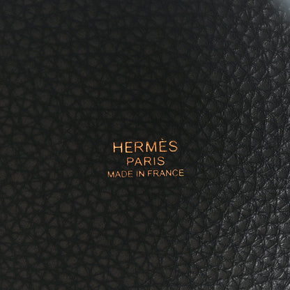 Hermes Taurillon Clemence Picotin Lock 18 PM Black Black 10 of 21