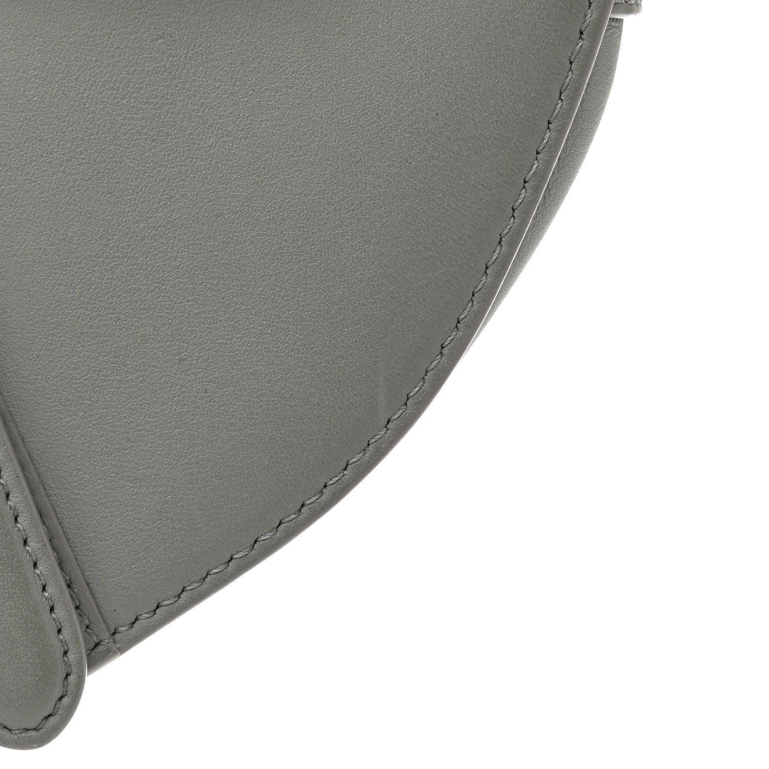 Christian Dior Ultra Matte Calfskin Saddle Bag Grey 12 of 12