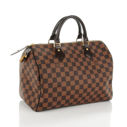 Louis Vuitton Damier Ebene Speedy 30 4 of 8