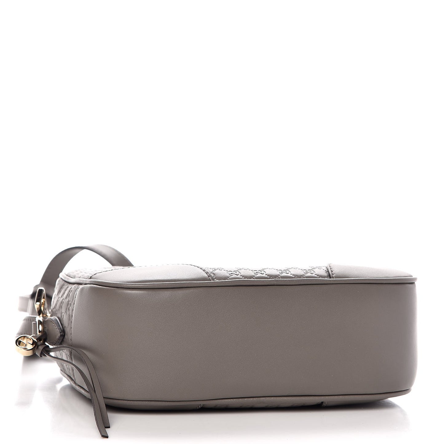 Microguccissima Mini Bree Messenger Bag Grey