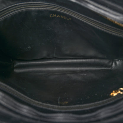 Chanel Lambskin Quilted Shoulder Bag Black 5 of 10