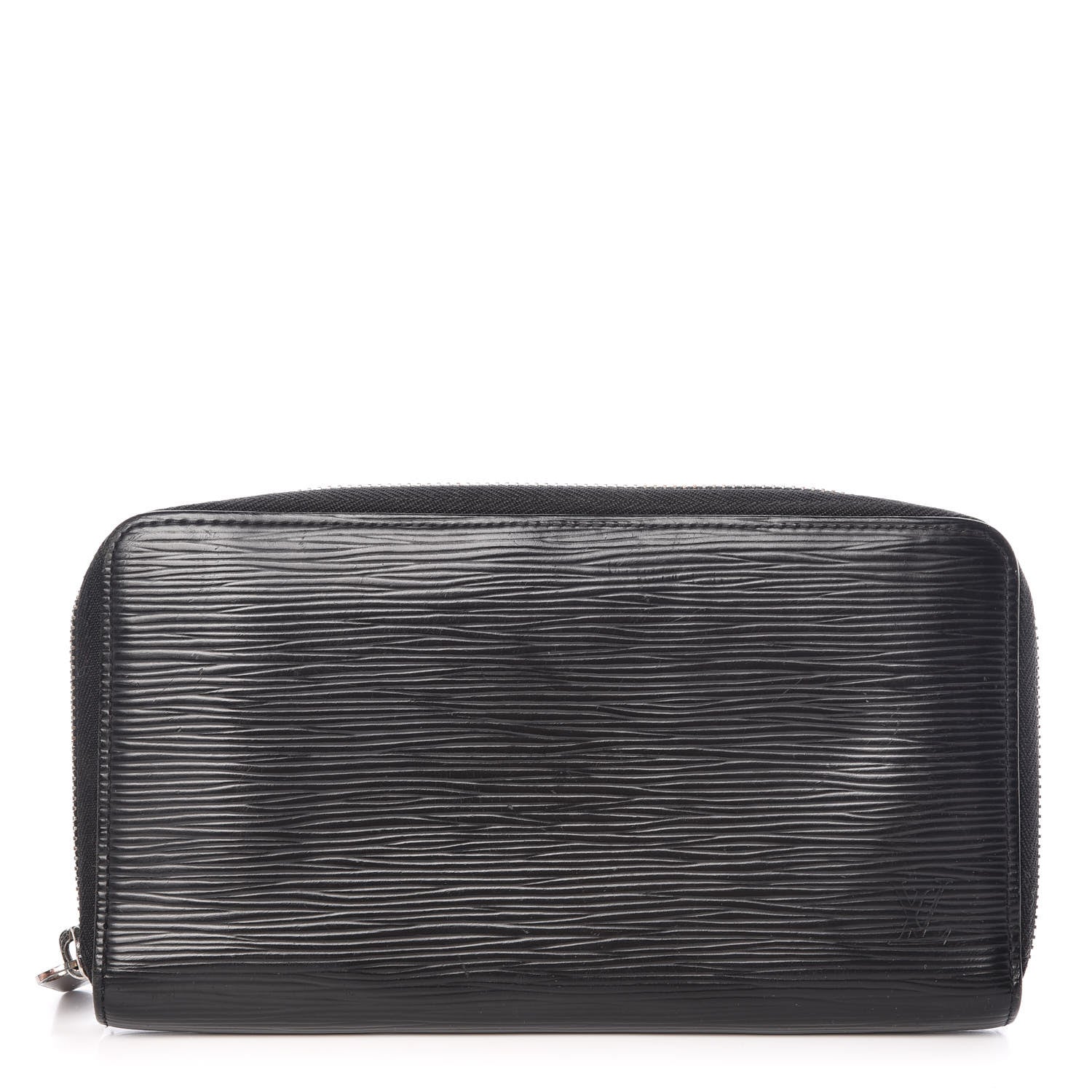 Louis Vuitton Epi Zippy Organizer Wallet Black 1 of 12