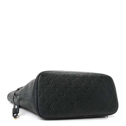 Louis Vuitton Empreinte Monogram Giant Neverfull MM Black 5 of 10