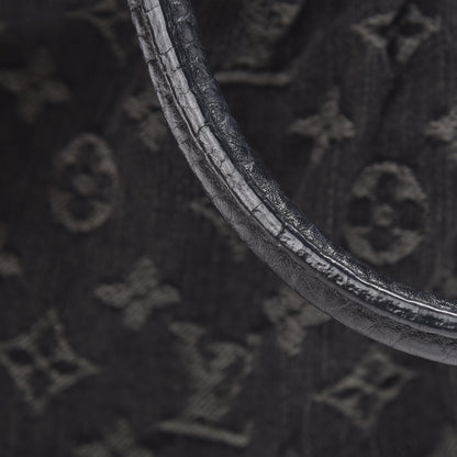 Louis Vuitton Denim Neo Cabby MM Black 10 of 13