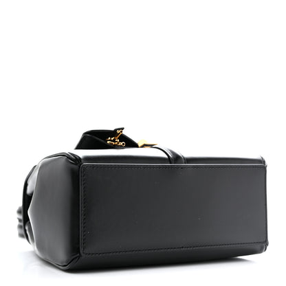 Celine Satinated Calfskin Mini 16 Top Handle Bag Black 3 of 12