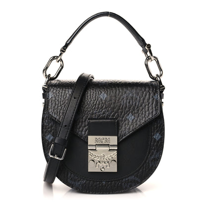 MCM Visetos Mini Patricia Crossbody Bag Black 1 of 8