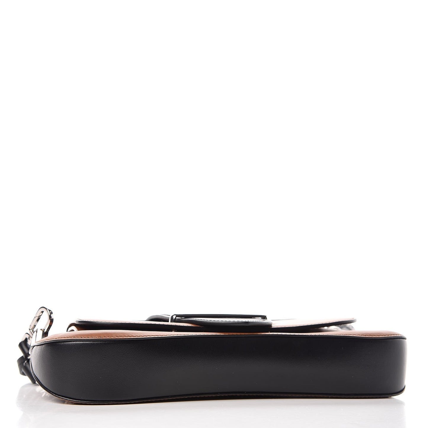 City Calfskin Sidonie Shoulder Bag Black Cognac