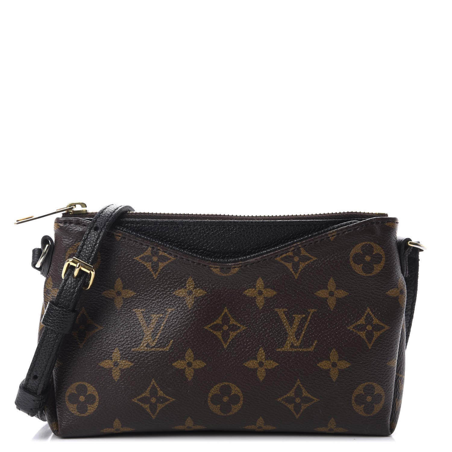 Louis Vuitton Monogram Pallas Uniformes Crossbody Black 1 of 11